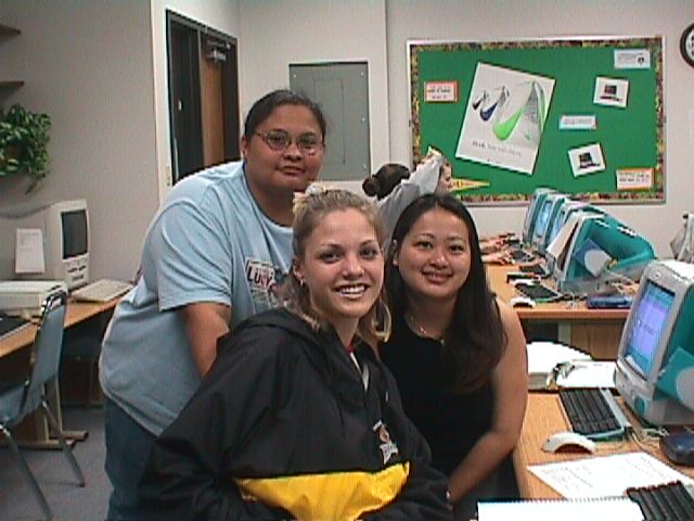 michelle, sandy, and cristin
